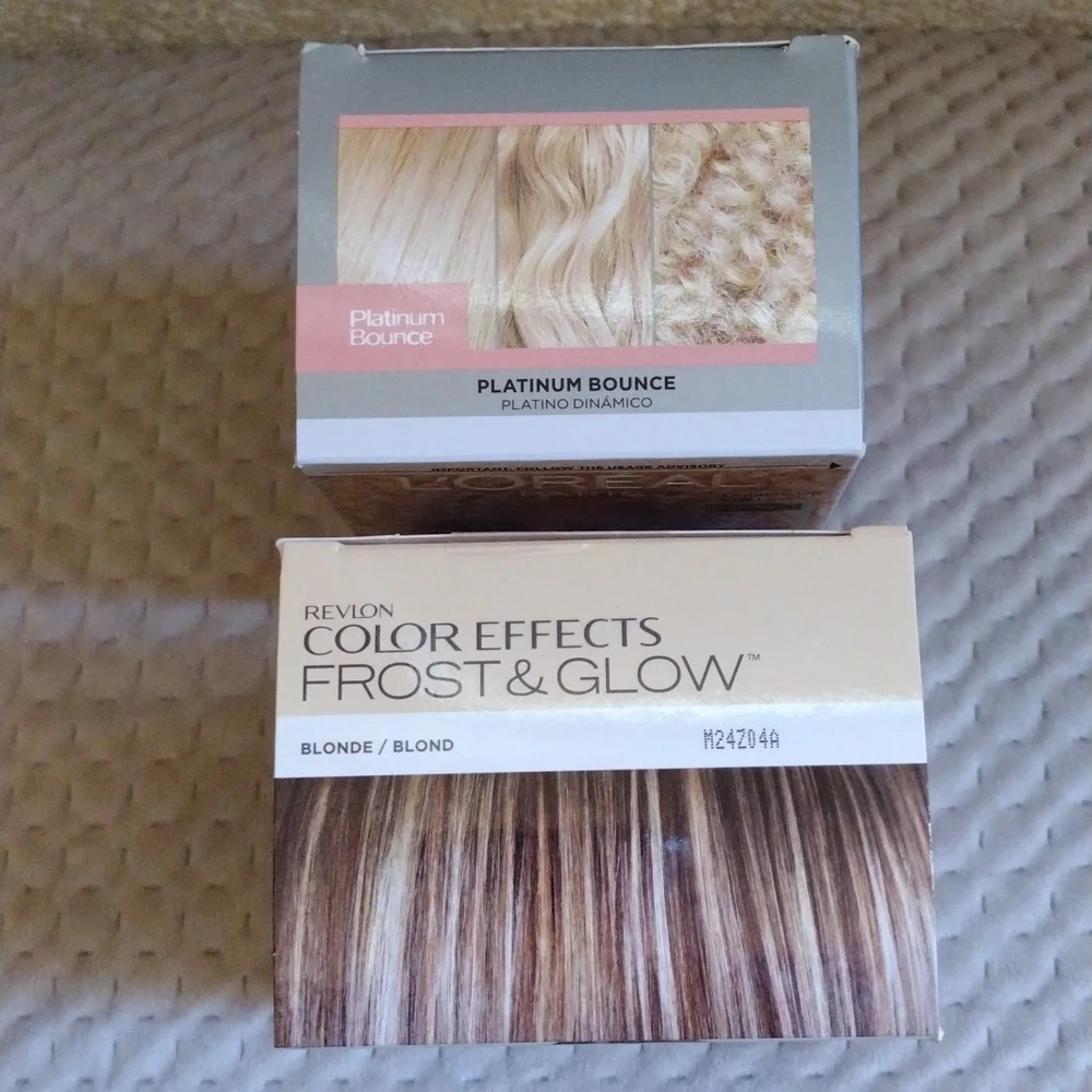 L'Oreal Feria Revlon Color Effects Hair Dye Blonde Permanent NWB Sealed